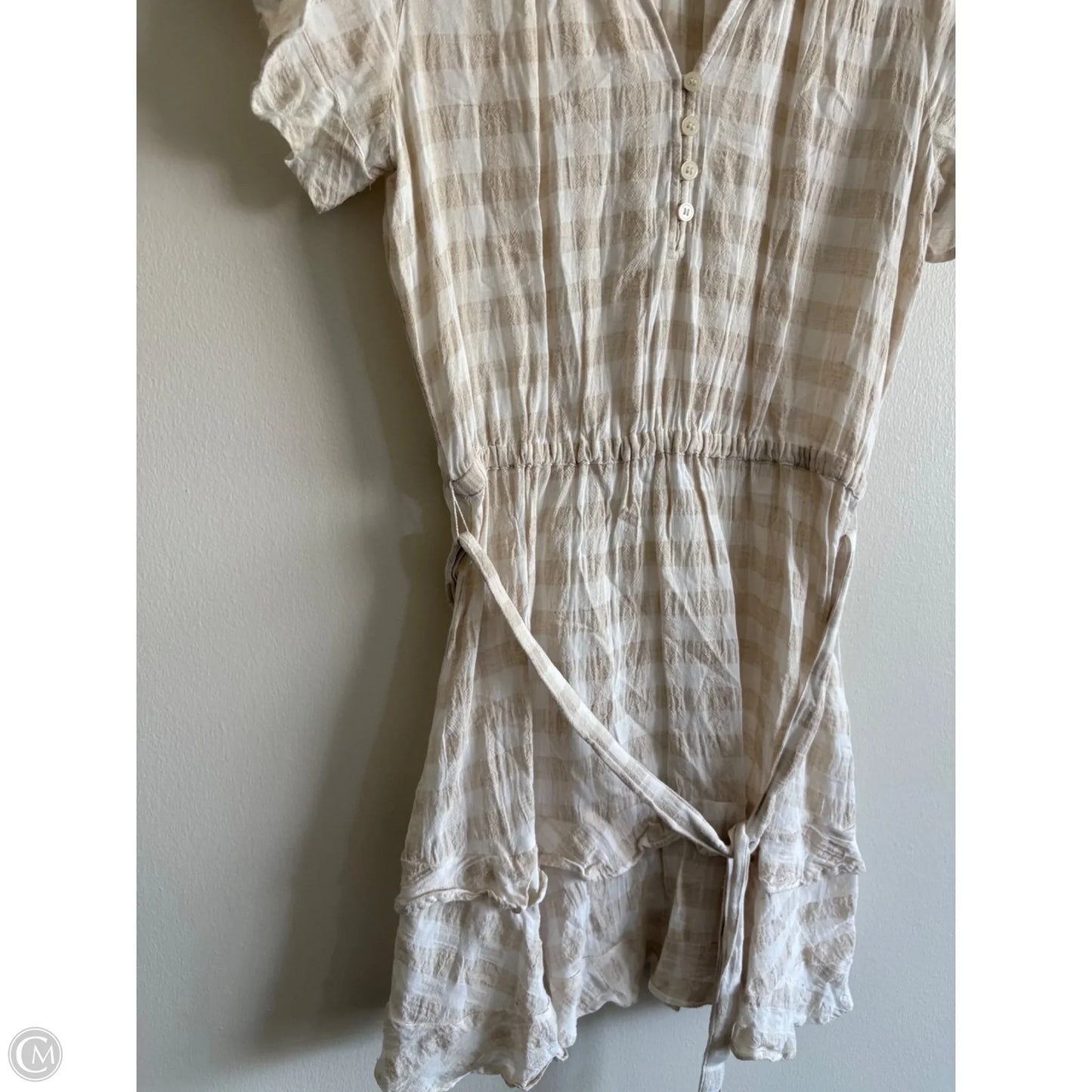 Dress Casual Midi By Loft In Cream, Size: S