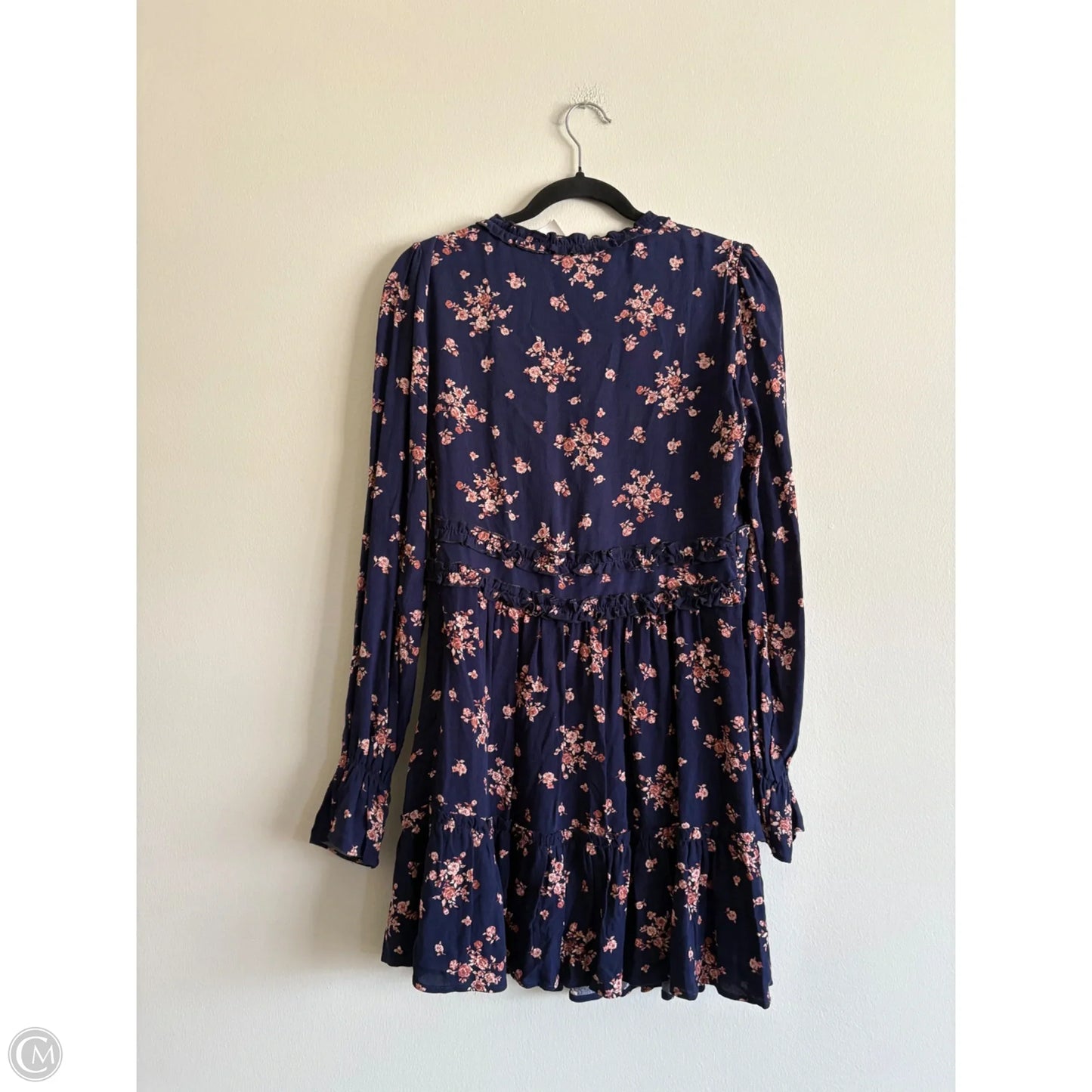 Dress Casual Midi By Altard State In Navy, Size: S