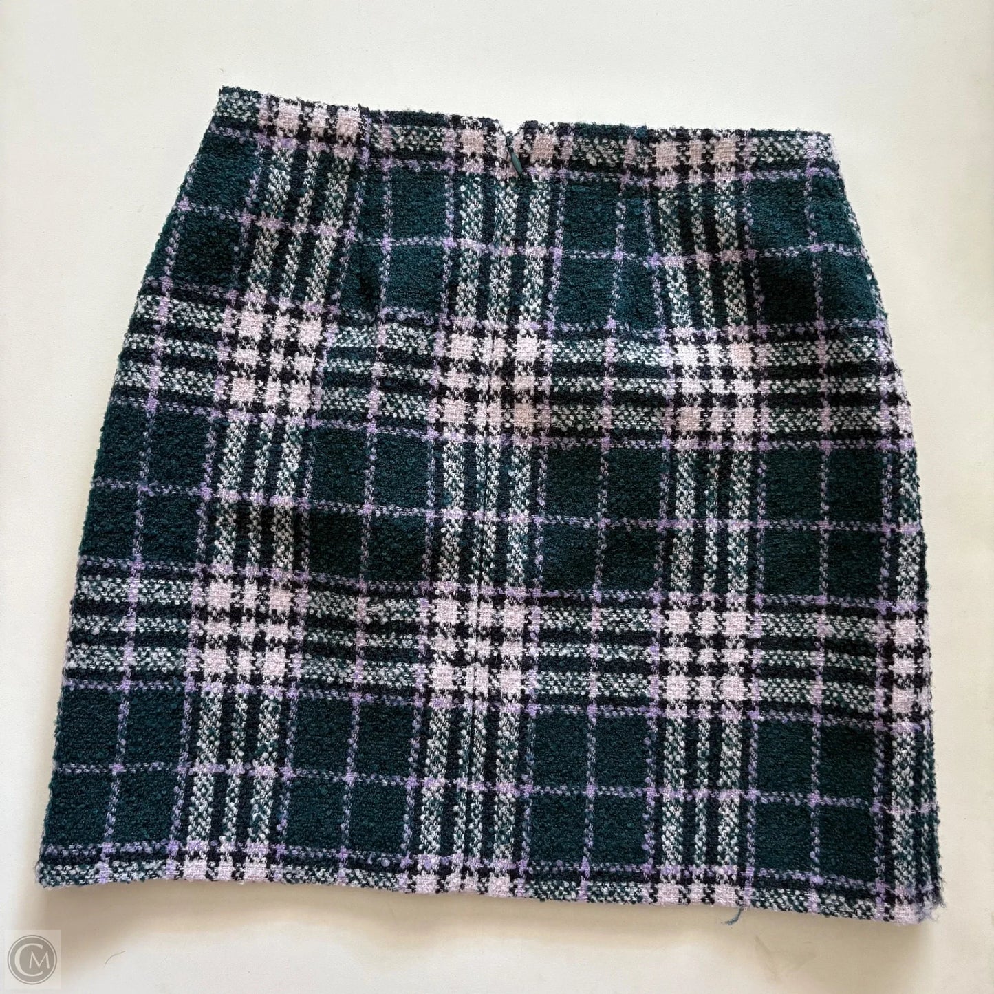 Skirt Mini & Short By Loft In Plaid Pattern, Size: 2p