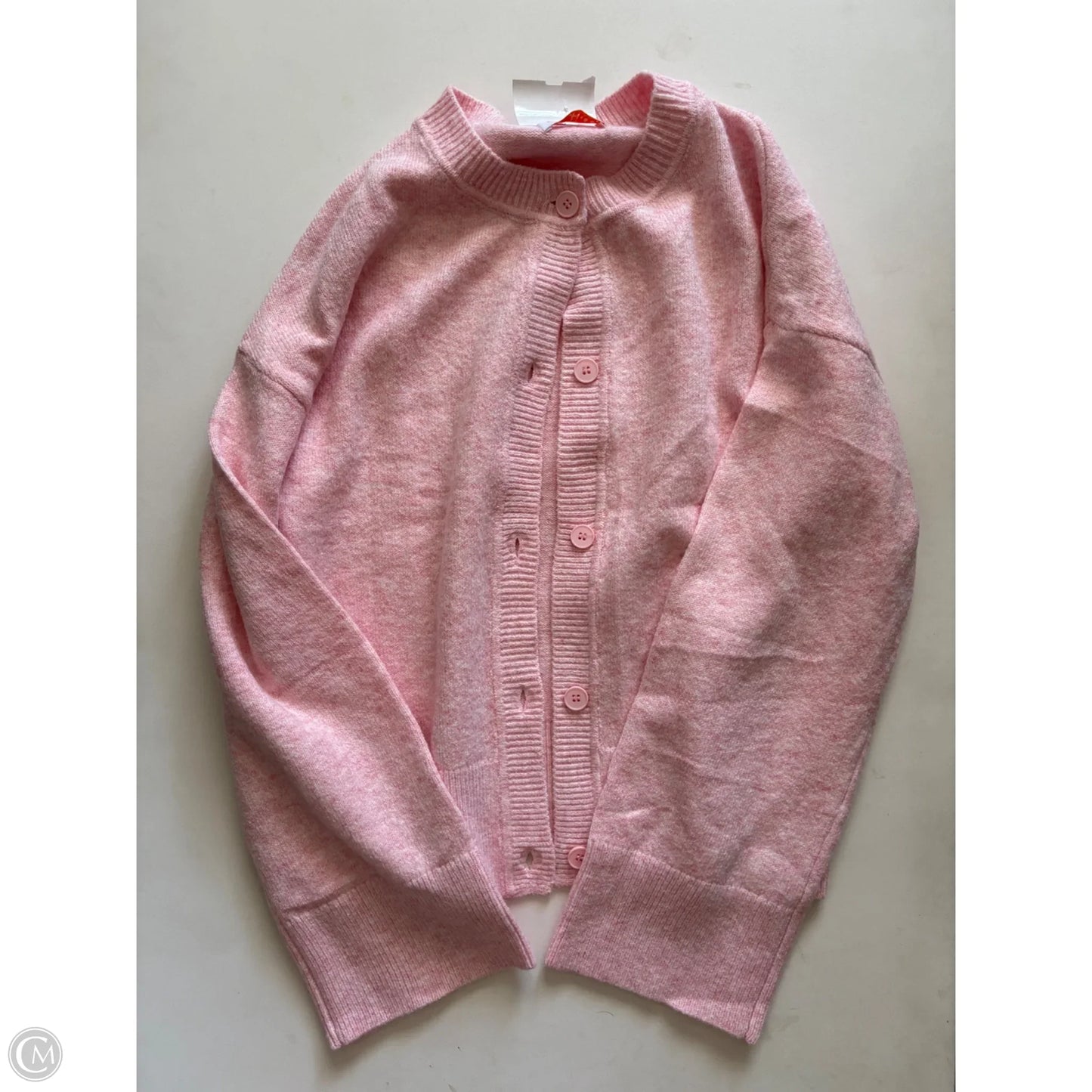 Sweater Cardigan By Kirundo In Pink, Size: S