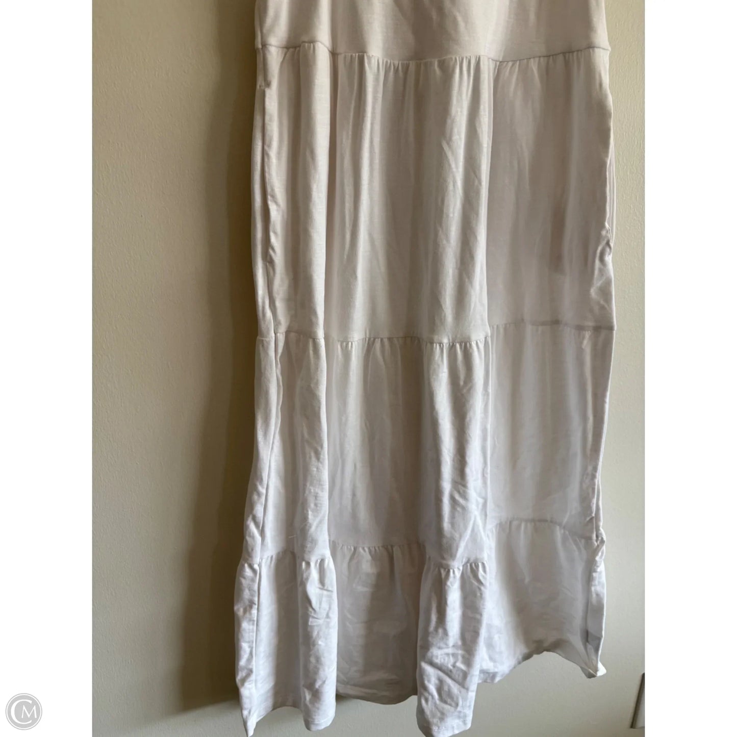 Dress Casual Midi By Old Navy In White, Size: M