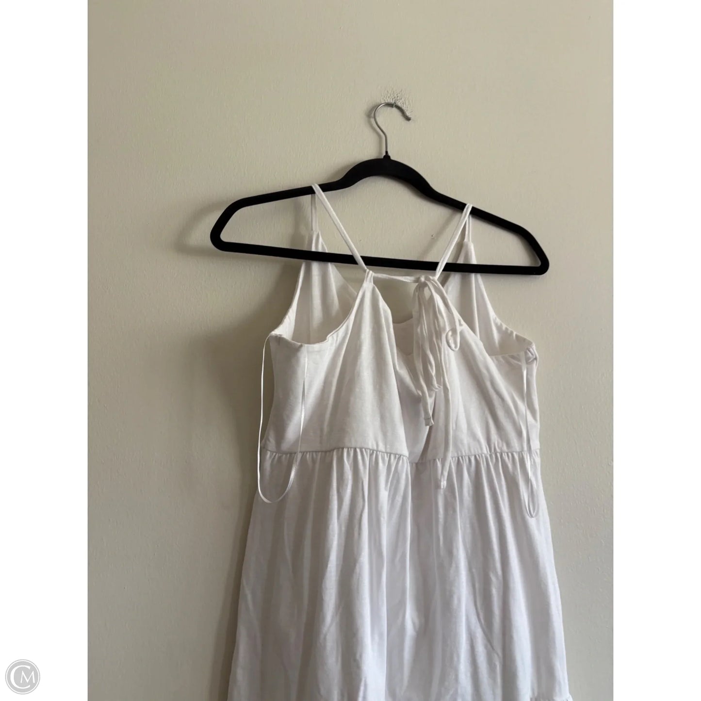 Dress Casual Midi By Old Navy In White, Size: M