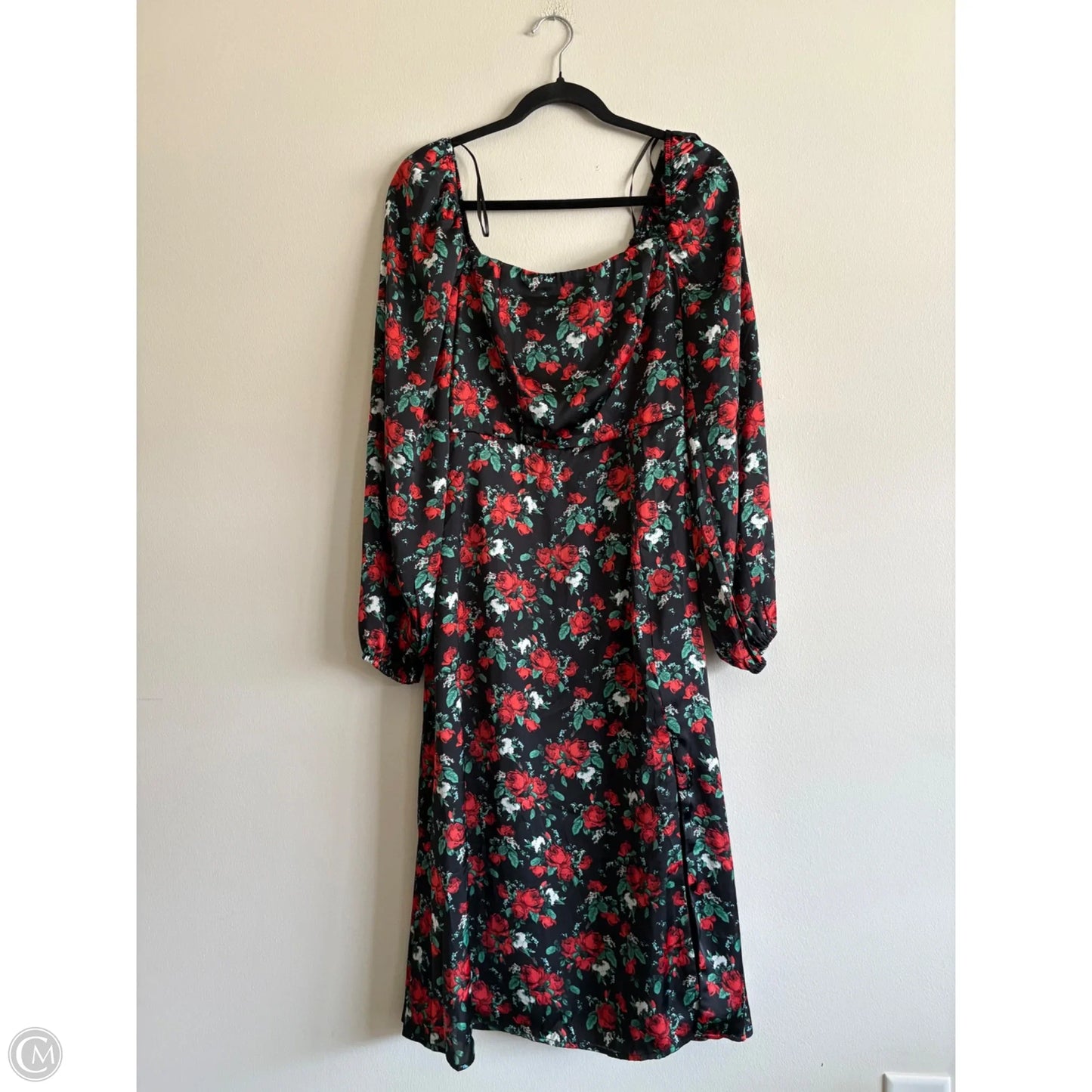 Dress Casual Maxi By Audrey In Black, Size: M
