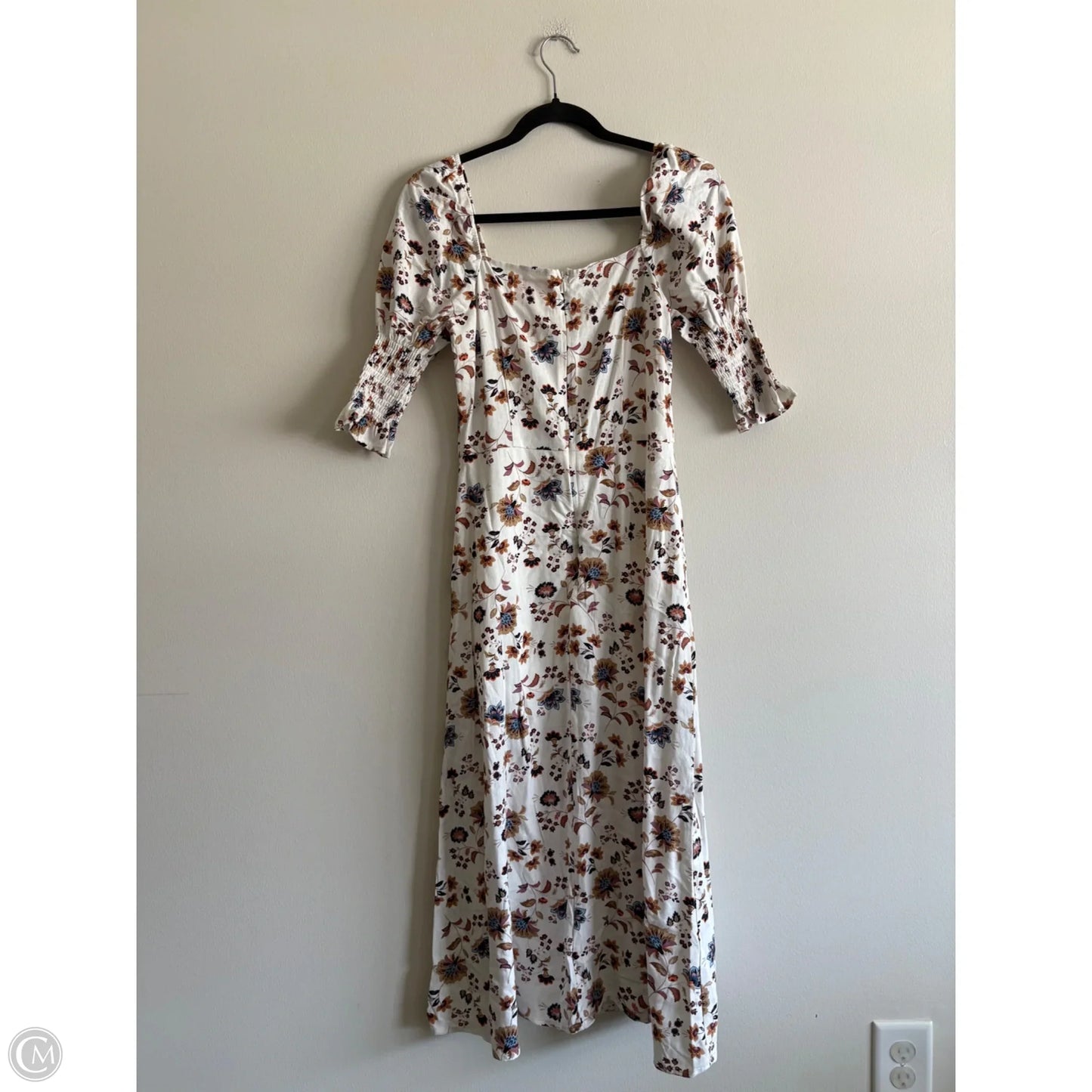 Dress Casual Maxi By Audrey In Floral Print, Size: M