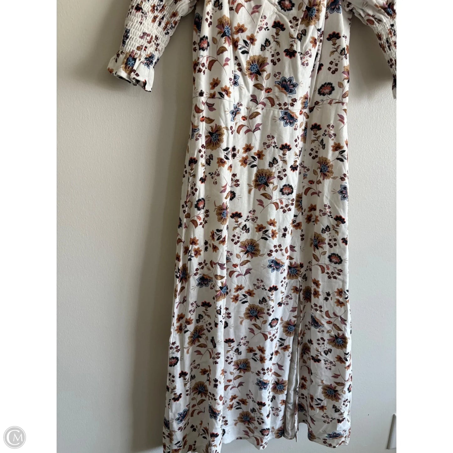 Dress Casual Maxi By Audrey In Floral Print, Size: M