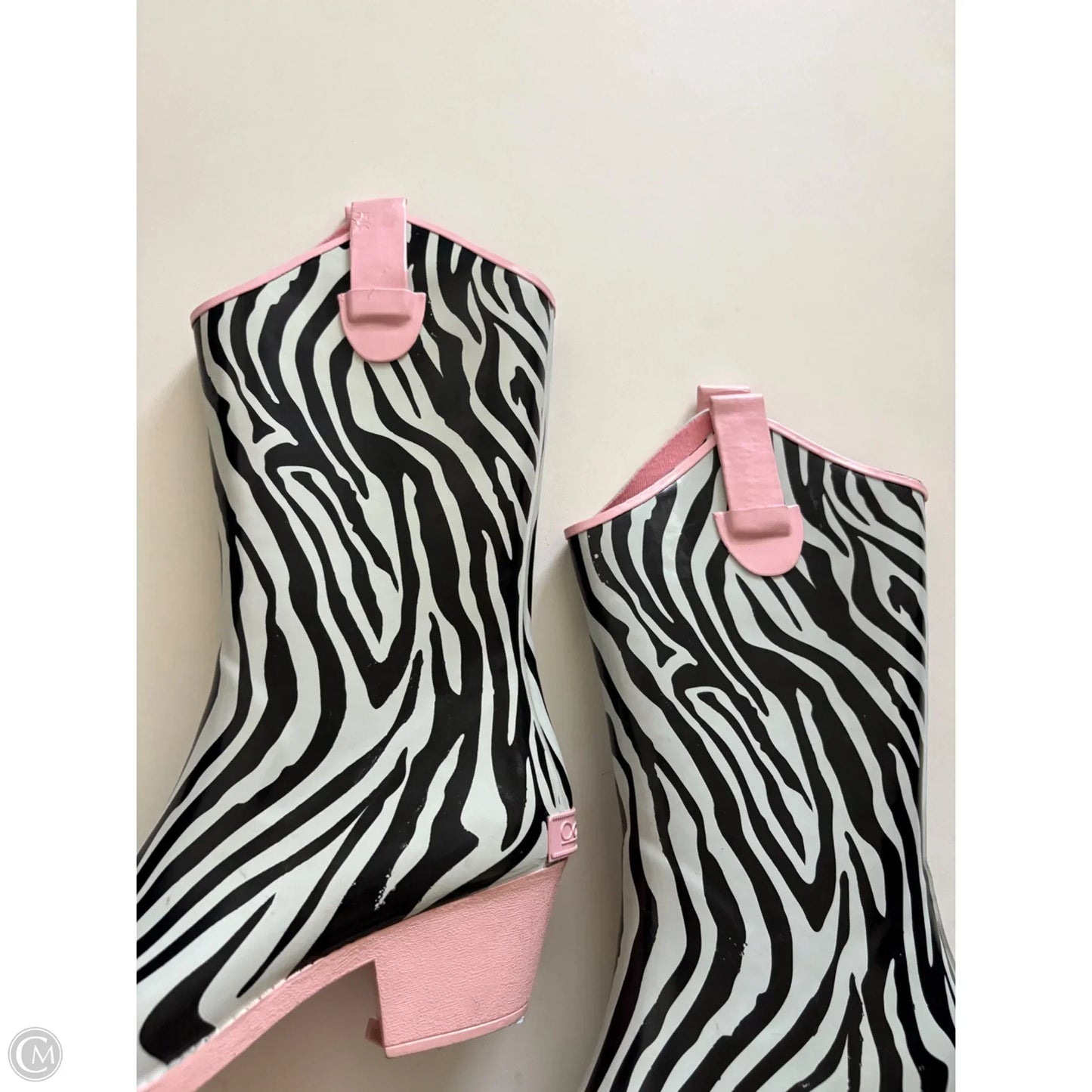 Boots Ankle Heels By Corkys In Animal Print, Size: 8
