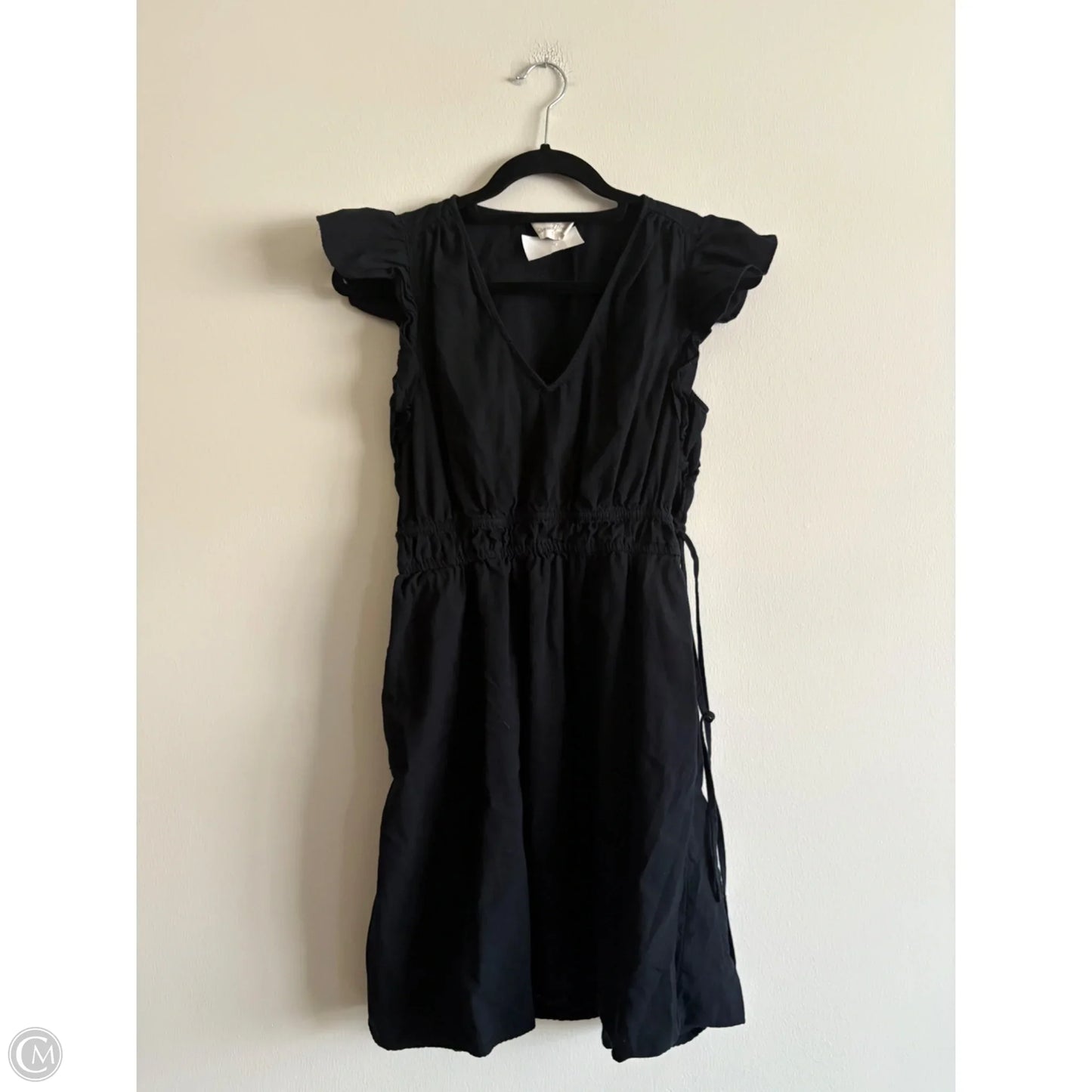 Dress Casual Midi By Universal Thread In Black, Size: Xs