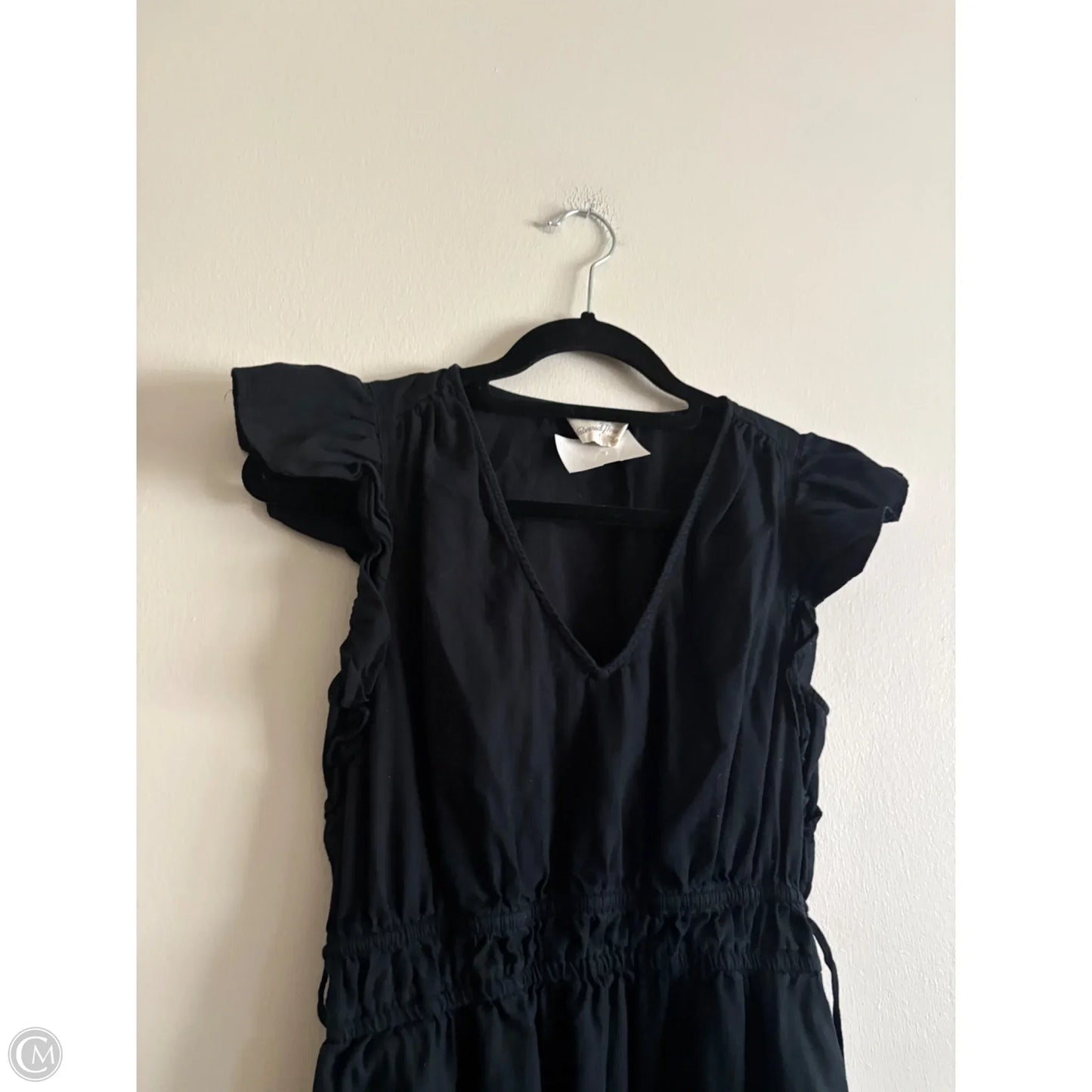 Dress Casual Midi By Universal Thread In Black, Size: Xs