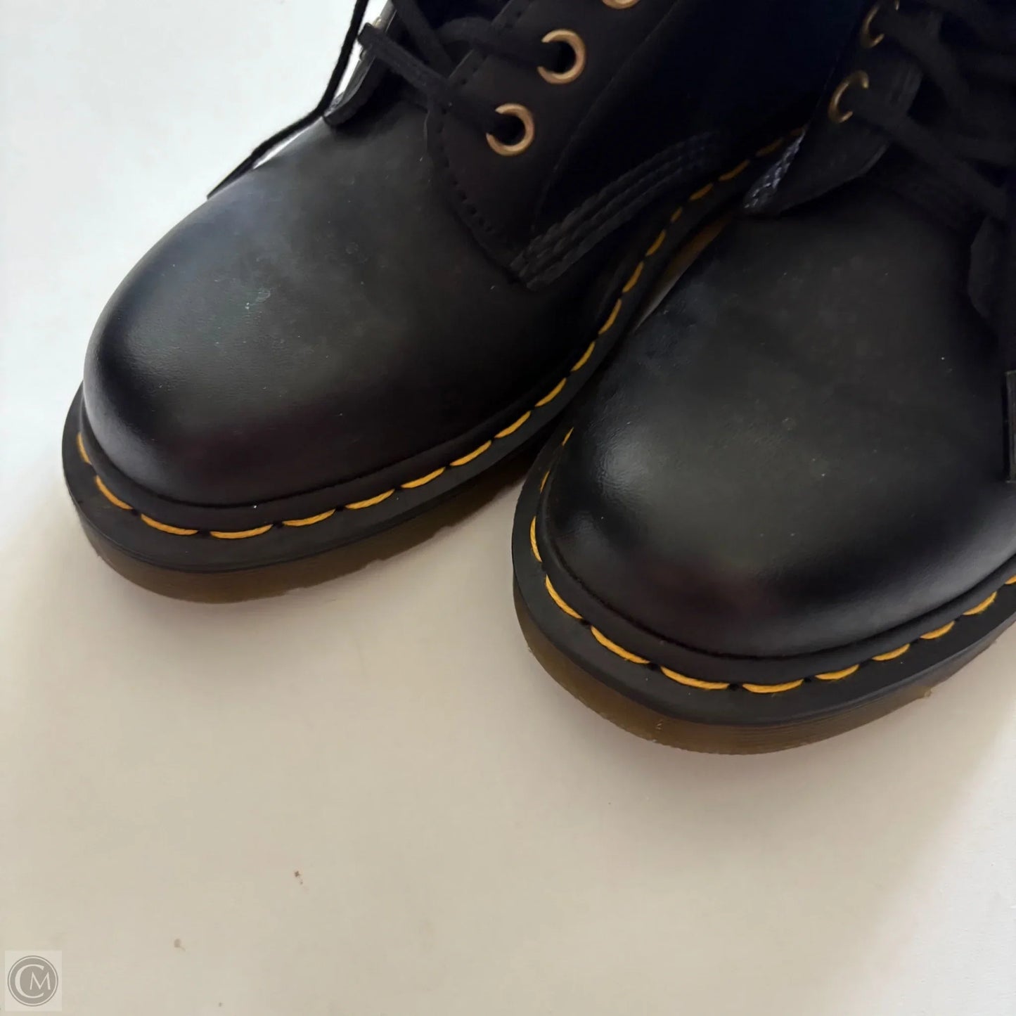 Boots Ankle Heels By Dr Martens In Black, Size: 8