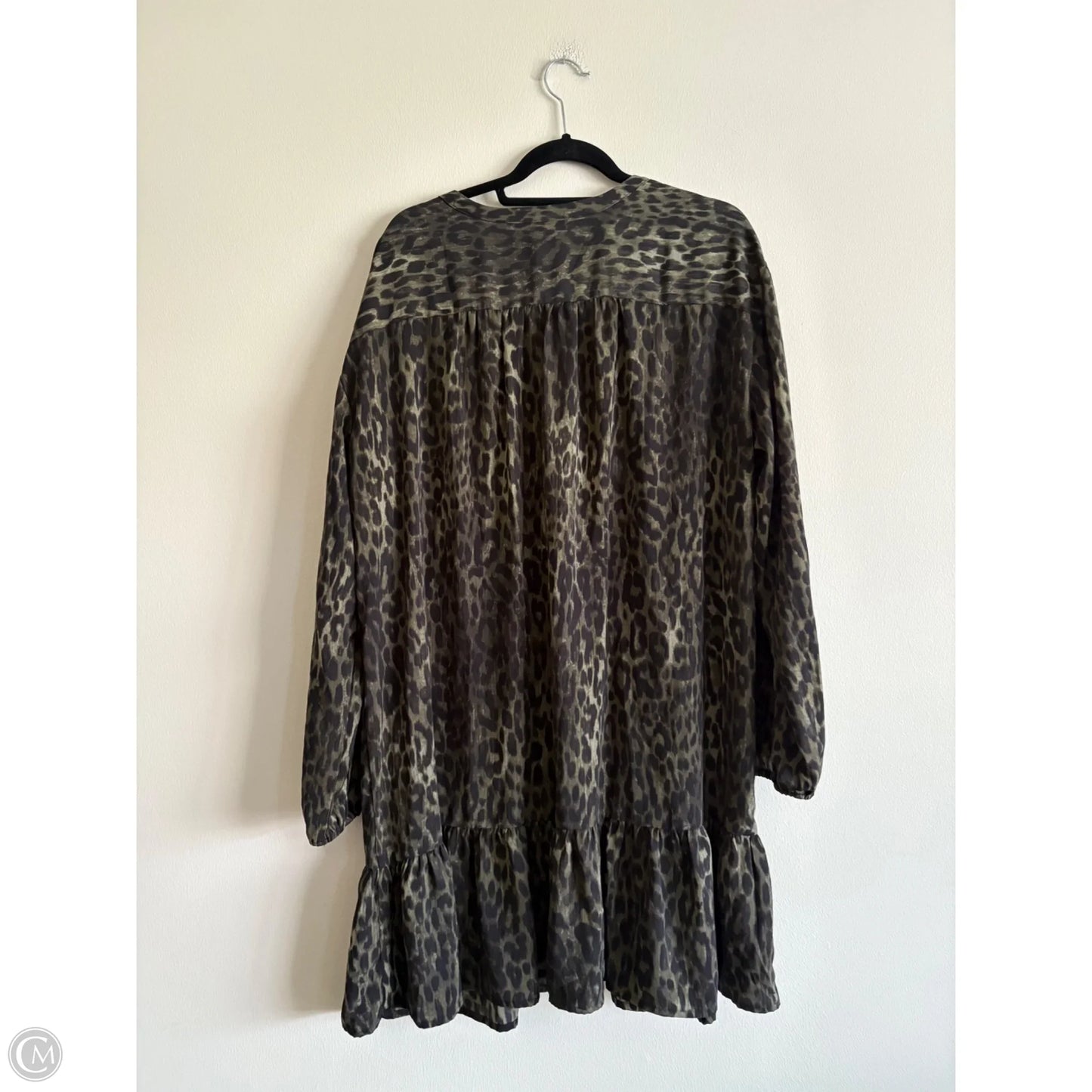 Dress Casual Midi By Simply Vera In Animal Print, Size: 2x