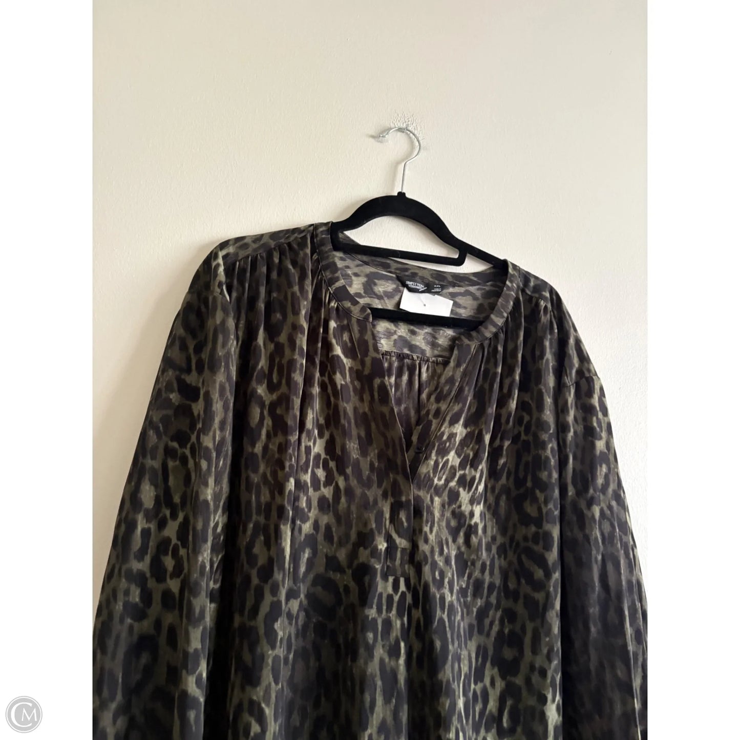 Dress Casual Midi By Simply Vera In Animal Print, Size: 2x