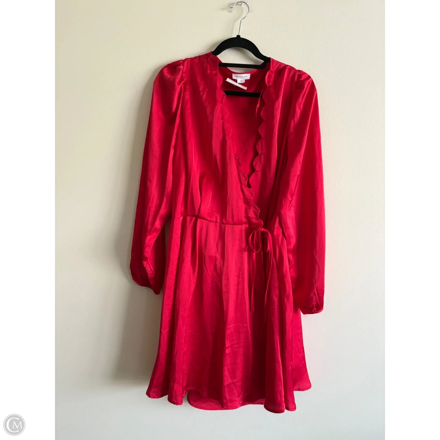 Dress Work By Chicsoul In Red, Size: 2x