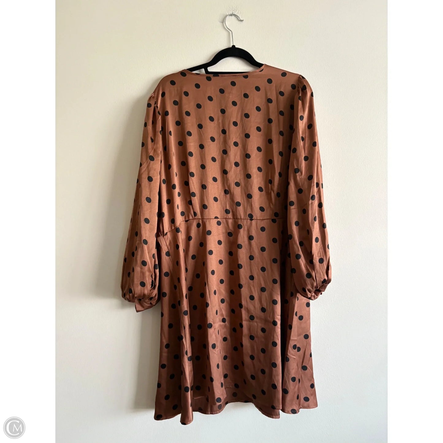 Dress Work By Vero Moda In Polkadot Pattern, Size: 18
