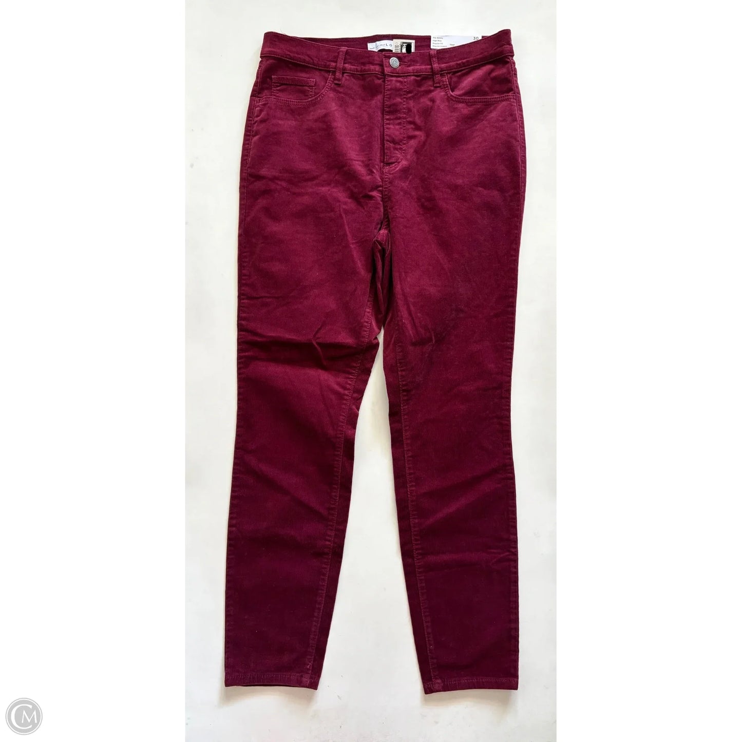 Pants Corduroy By Loft In Maroon, Size: 10
