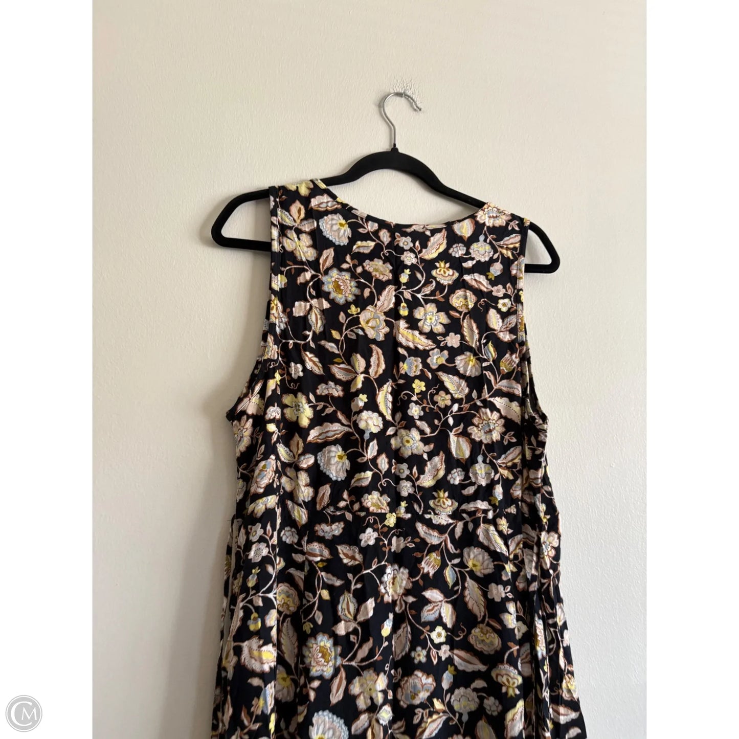 Dress Casual Maxi By Old Navy In Black, Size: L