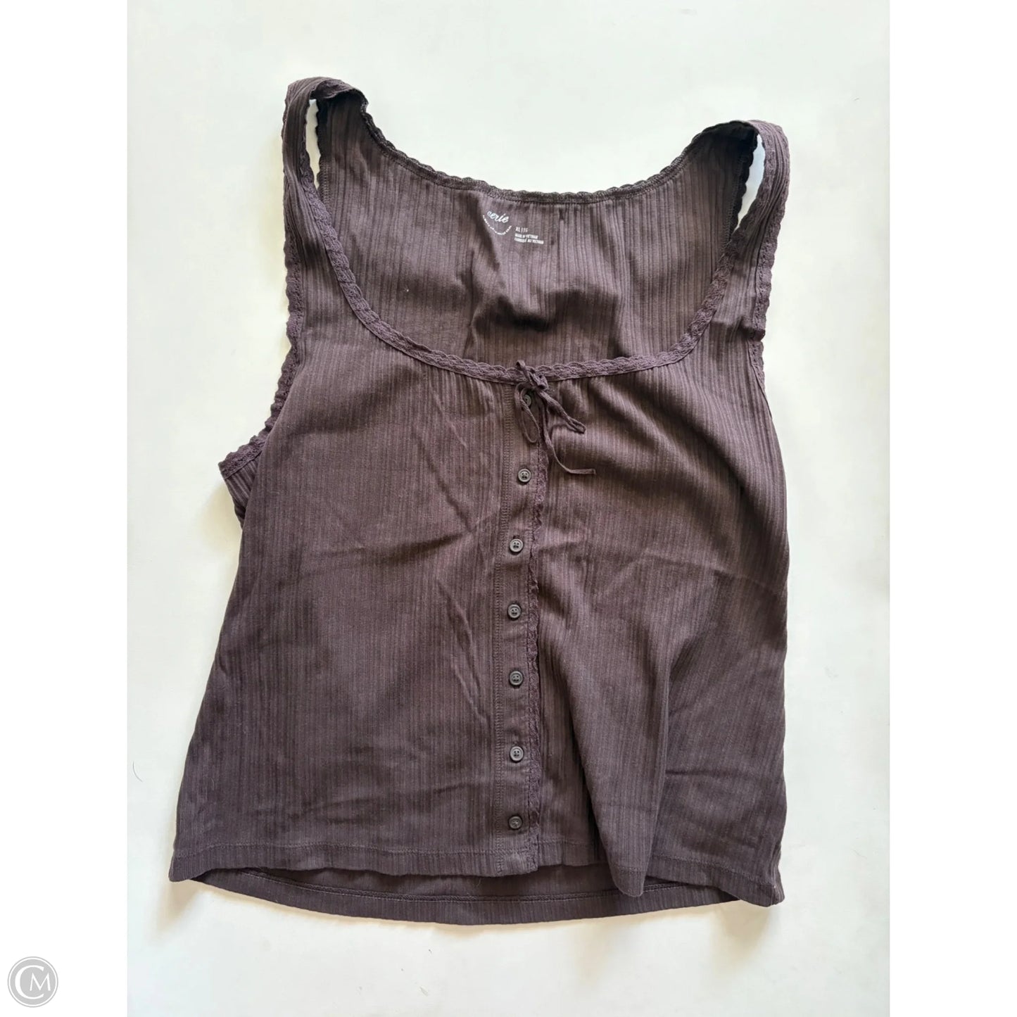 Tank Top By Aerie In Brown, Size: Xl