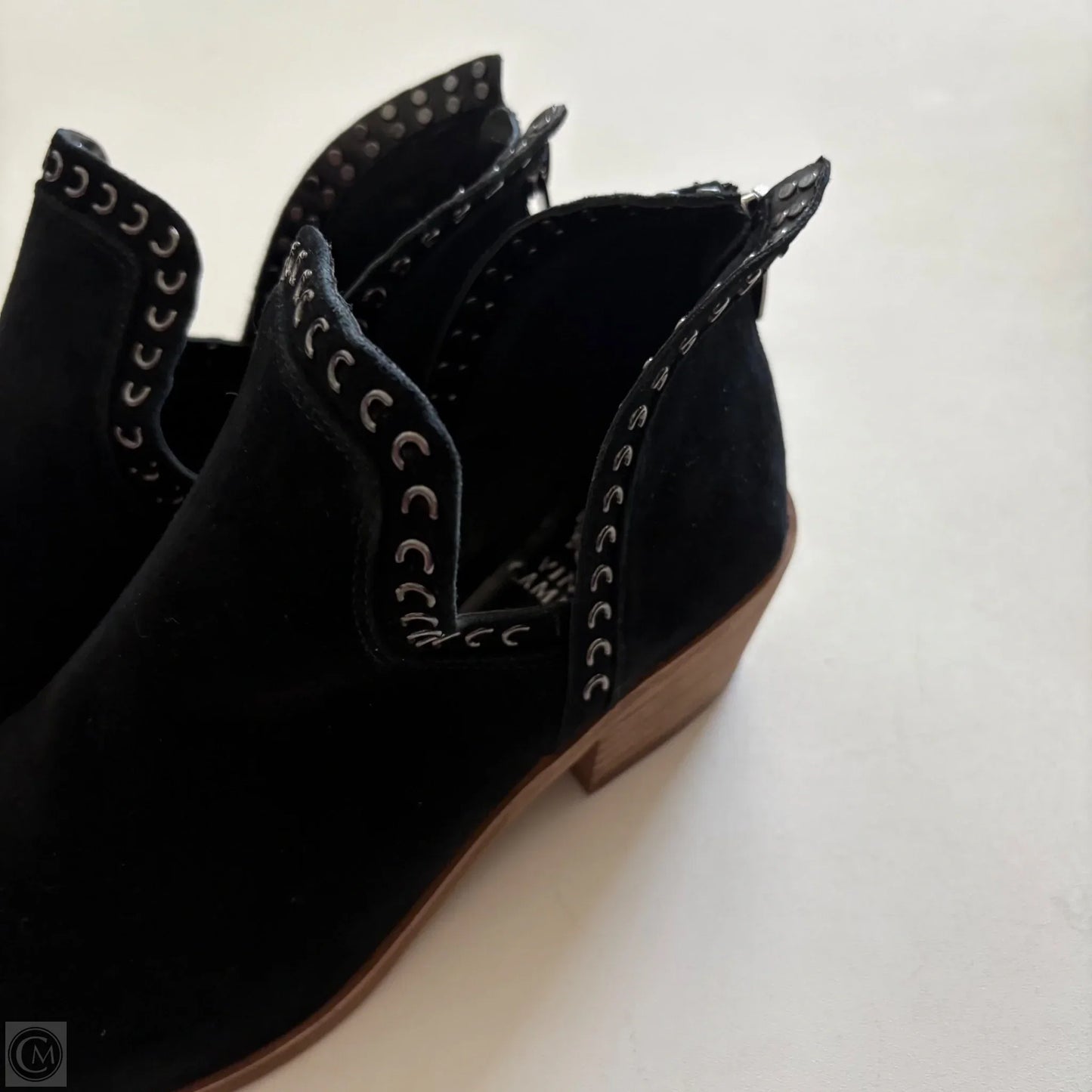 Boots Ankle Heels By Vince Camuto In Black, Size: 7.5