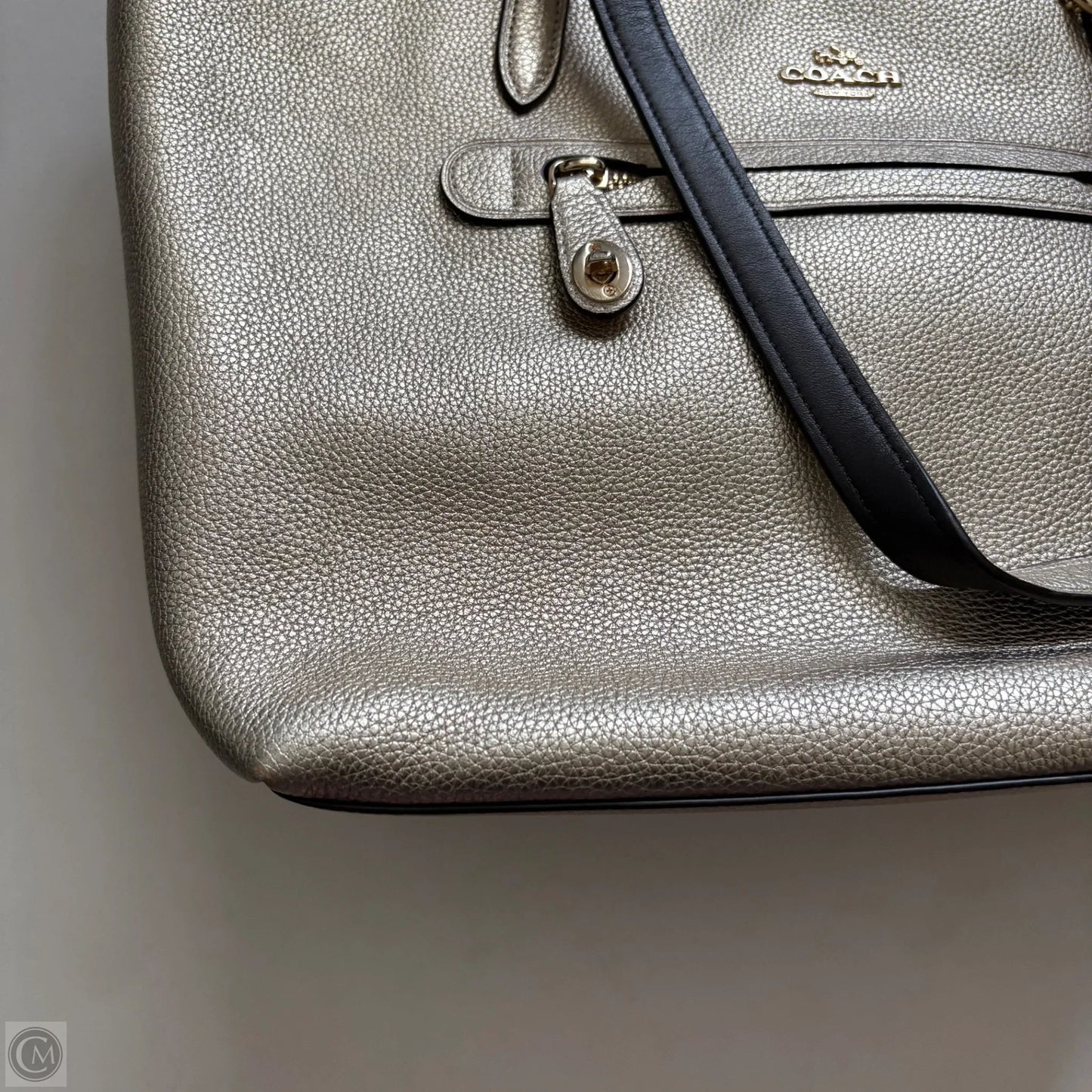 Handbag Designer By Coach, Size: Large