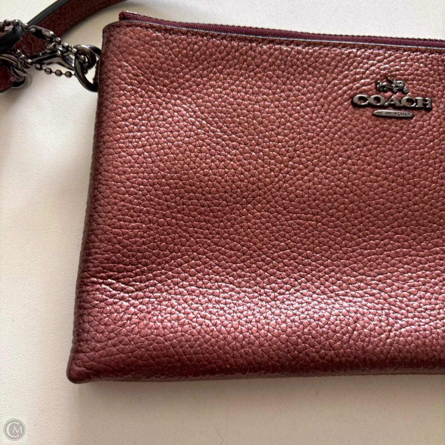 Wristlet Designer By Coach, Size: Large