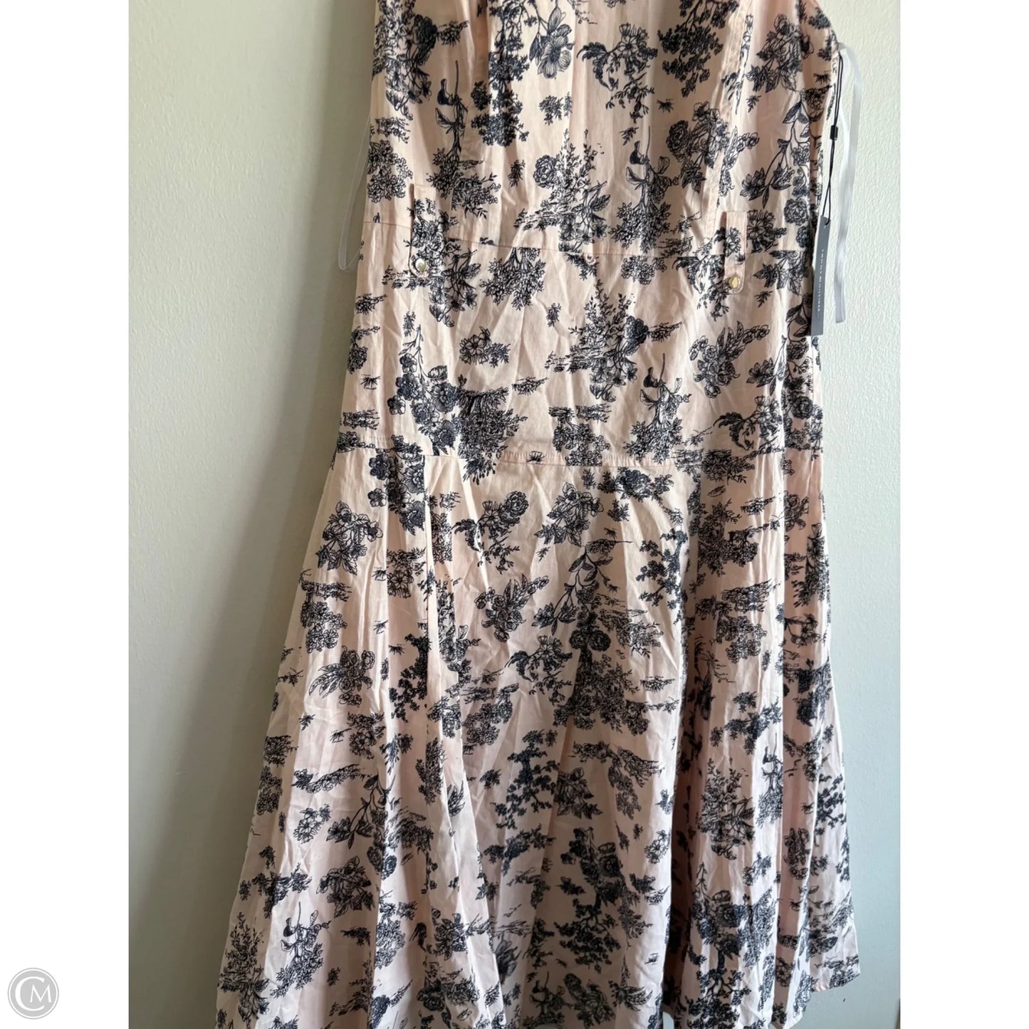 Dress Casual Maxi By Tommy Hilfiger In Cream, Size: 8
