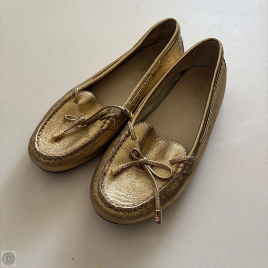 Shoes Flats By Michael By Michael Kors In Gold, Size: 6.5