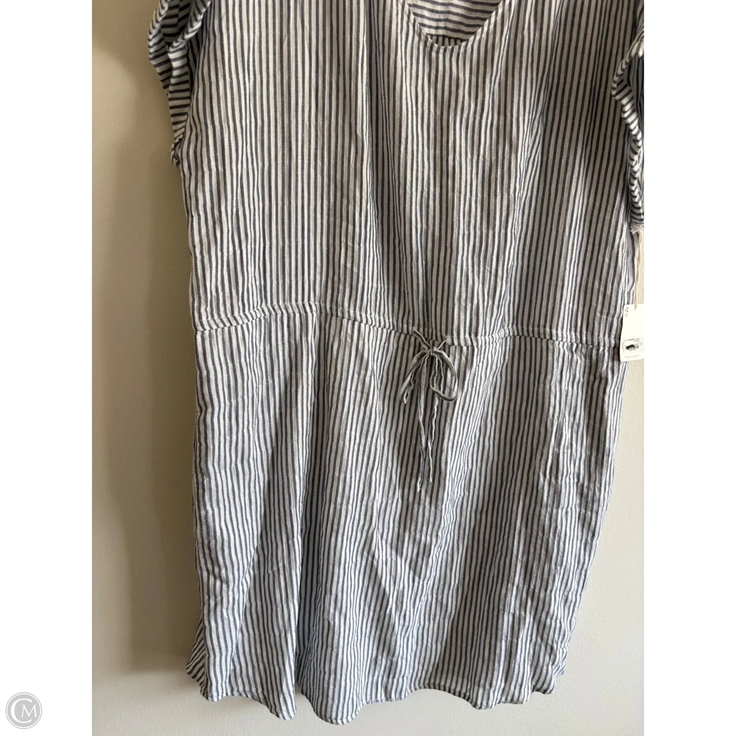 Dress Casual Midi By Ana In Striped Pattern, Size: 1x