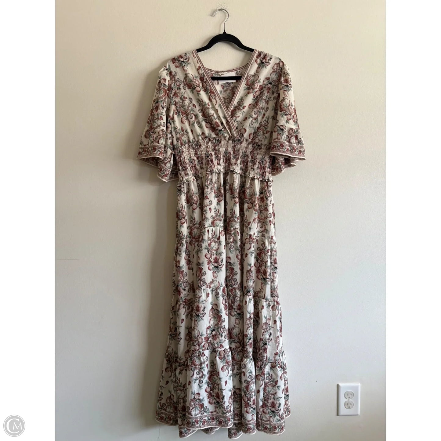 Dress Casual Maxi By Max Studio In Floral Print, Size: L