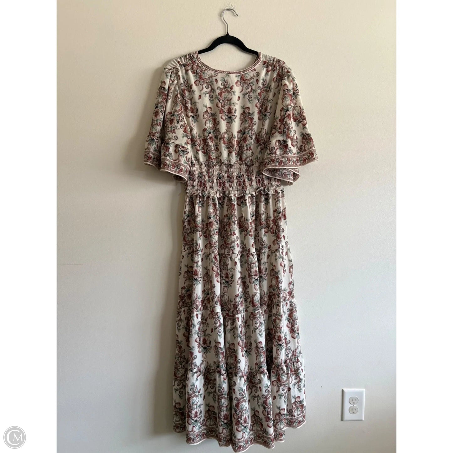 Dress Casual Maxi By Max Studio In Floral Print, Size: L