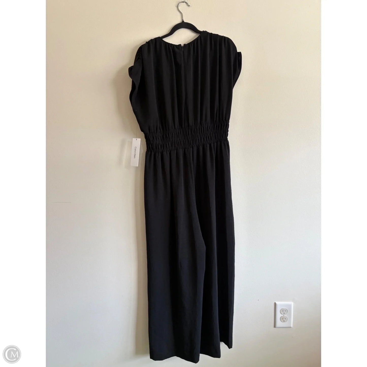 Jumpsuit By Calvin Klein In Black, Size: 12