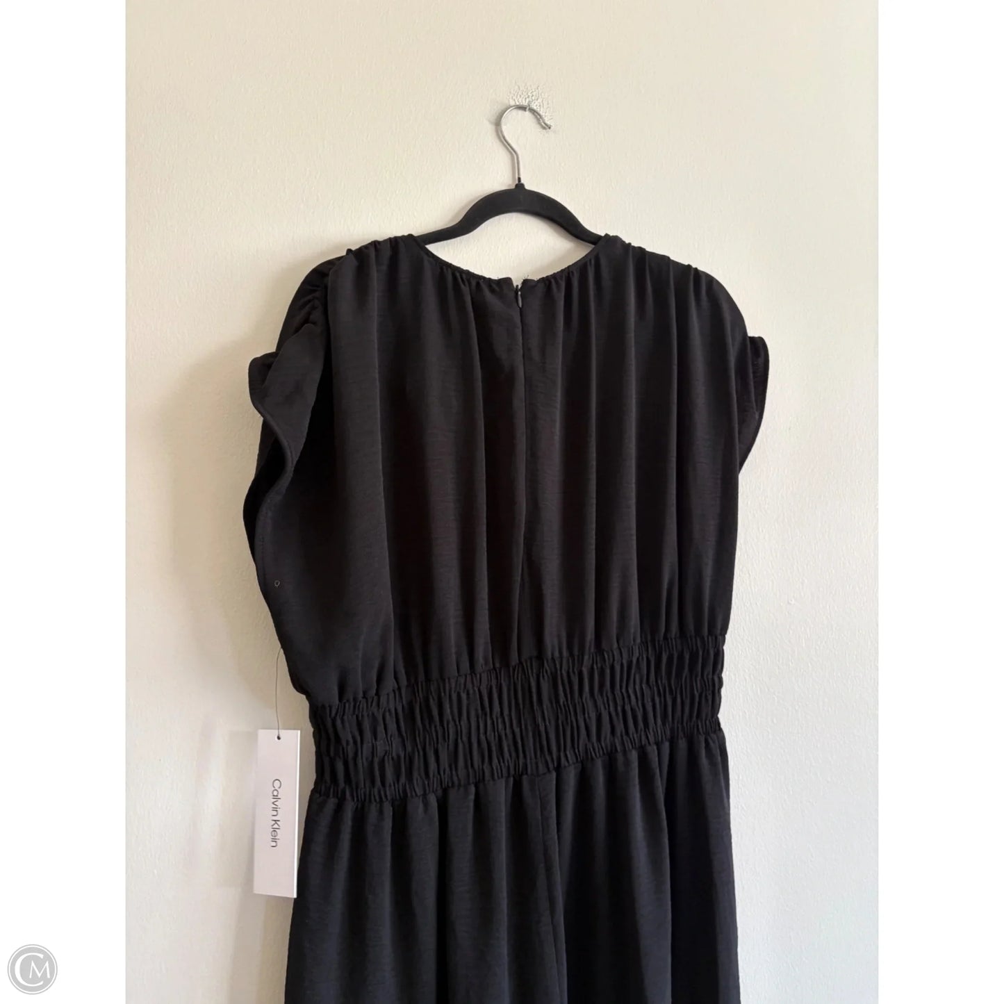 Jumpsuit By Calvin Klein In Black, Size: 12