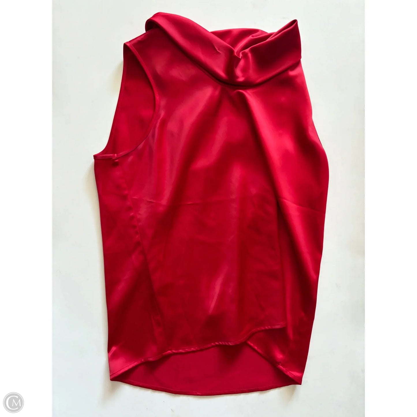 Blouse Sleeveless By Worthington In Red, Size: M