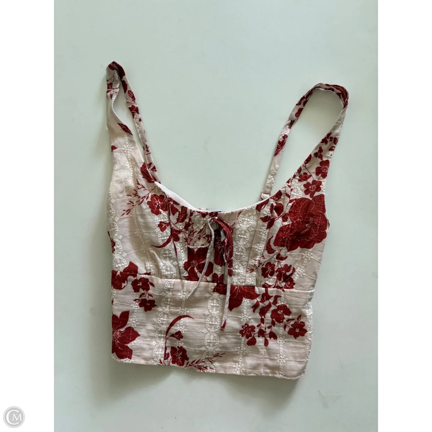 Tank Top By Crystal Sky In Orange, Size: S