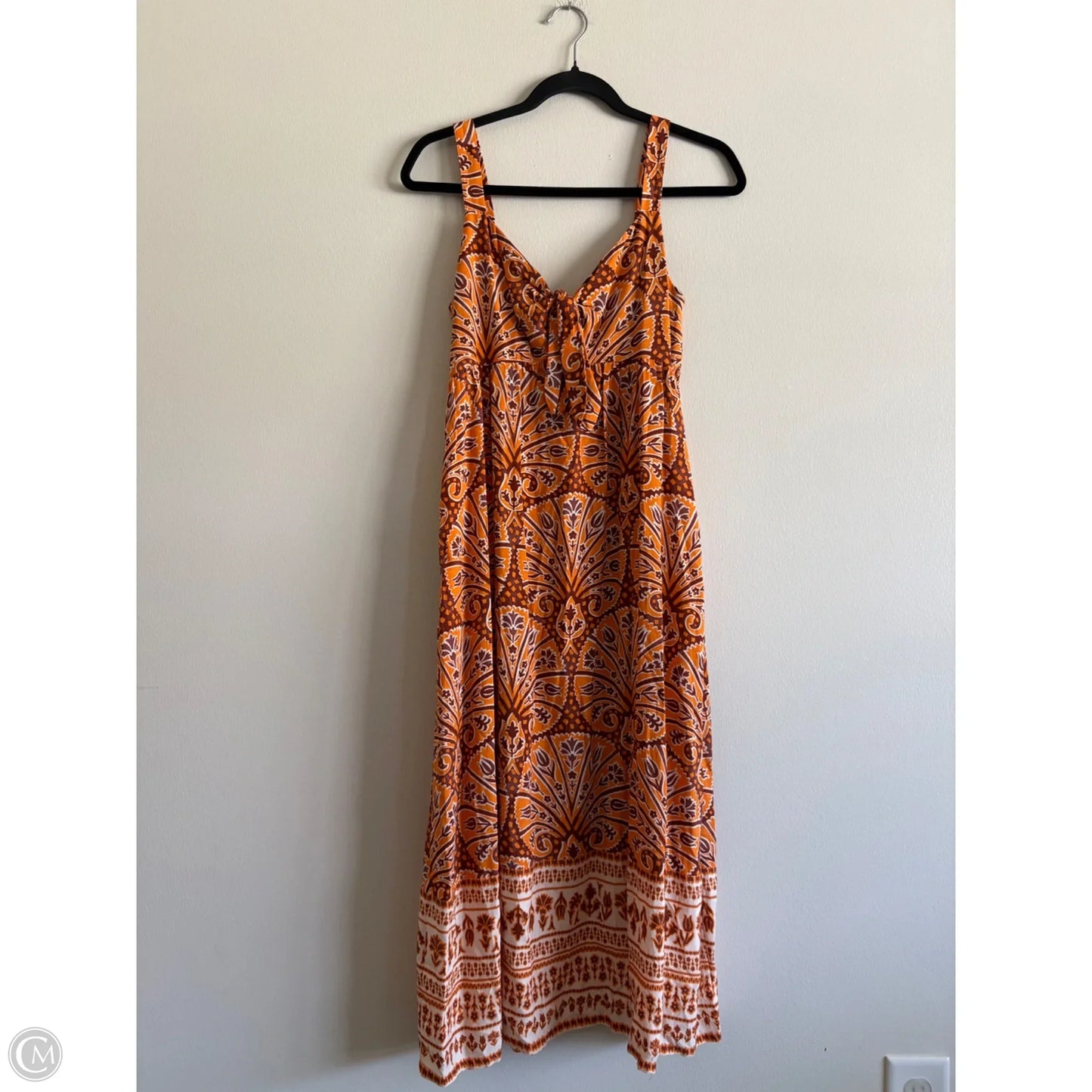 Dress Casual Maxi By Knox Rose In Orange, Size: Xs