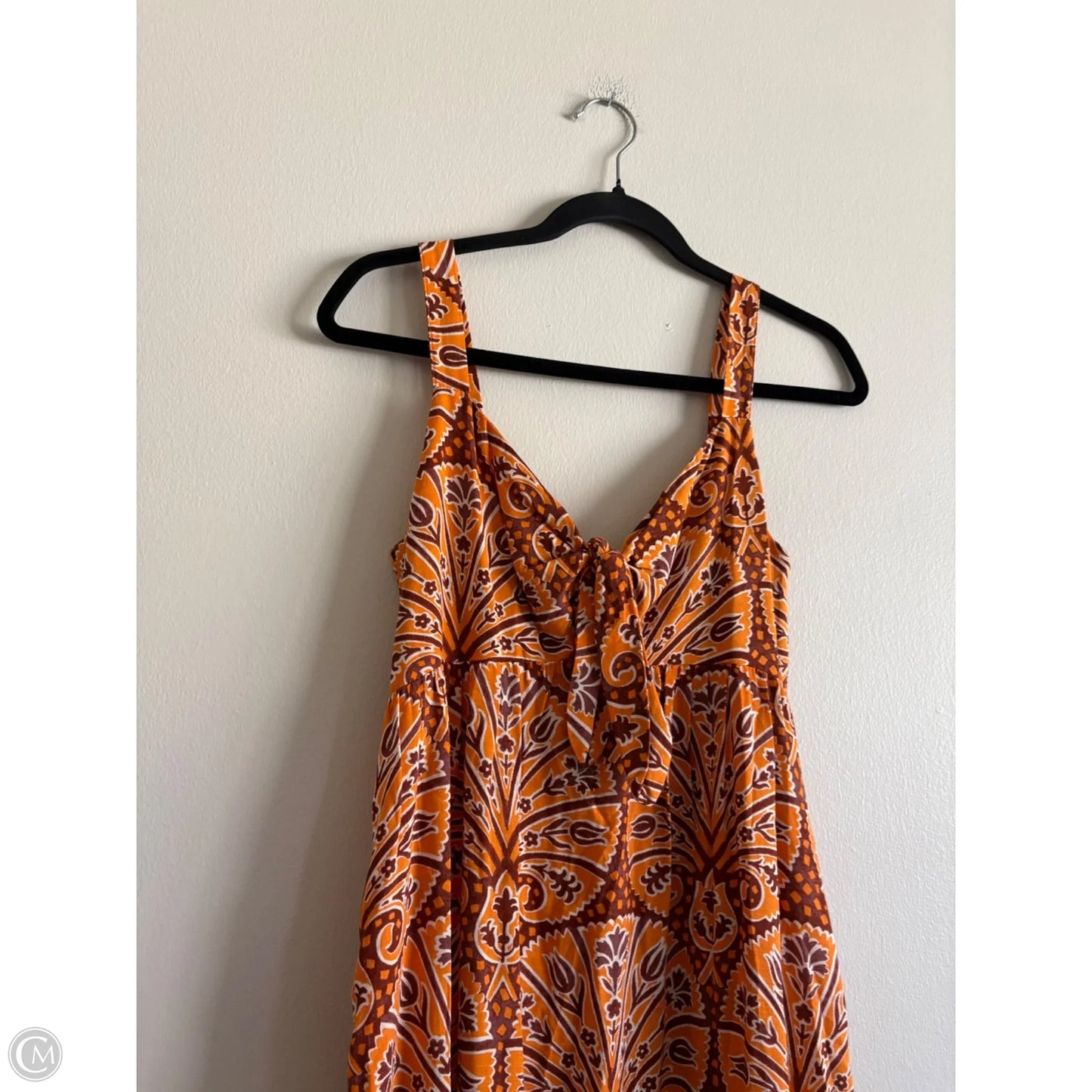 Dress Casual Maxi By Knox Rose In Orange, Size: Xs