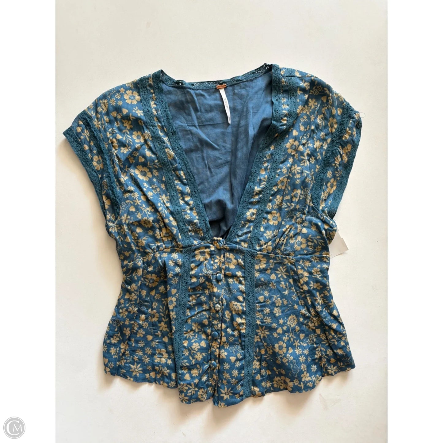Top Sleeveless By Free People In Blue, Size: Xs