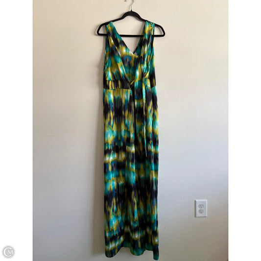 Dress Casual Maxi By Worthington In Multi-colored, Size: 16