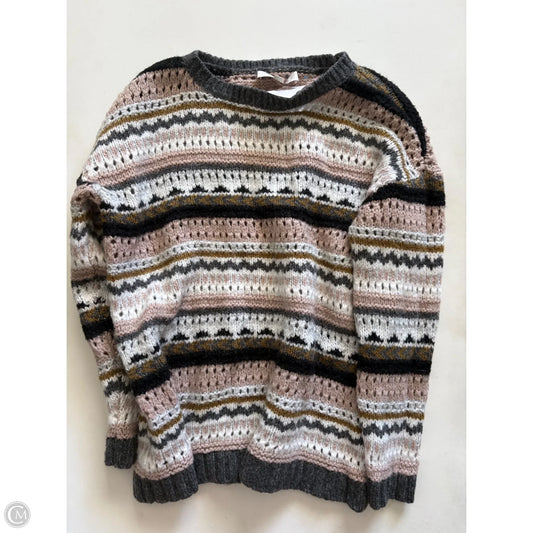 Sweater By Loft In Multi-colored, Size: L