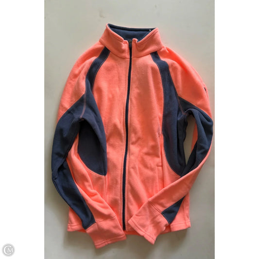 Jacket Faux Fur & Sherpa By Tek Gear In Orange, Size: Xl