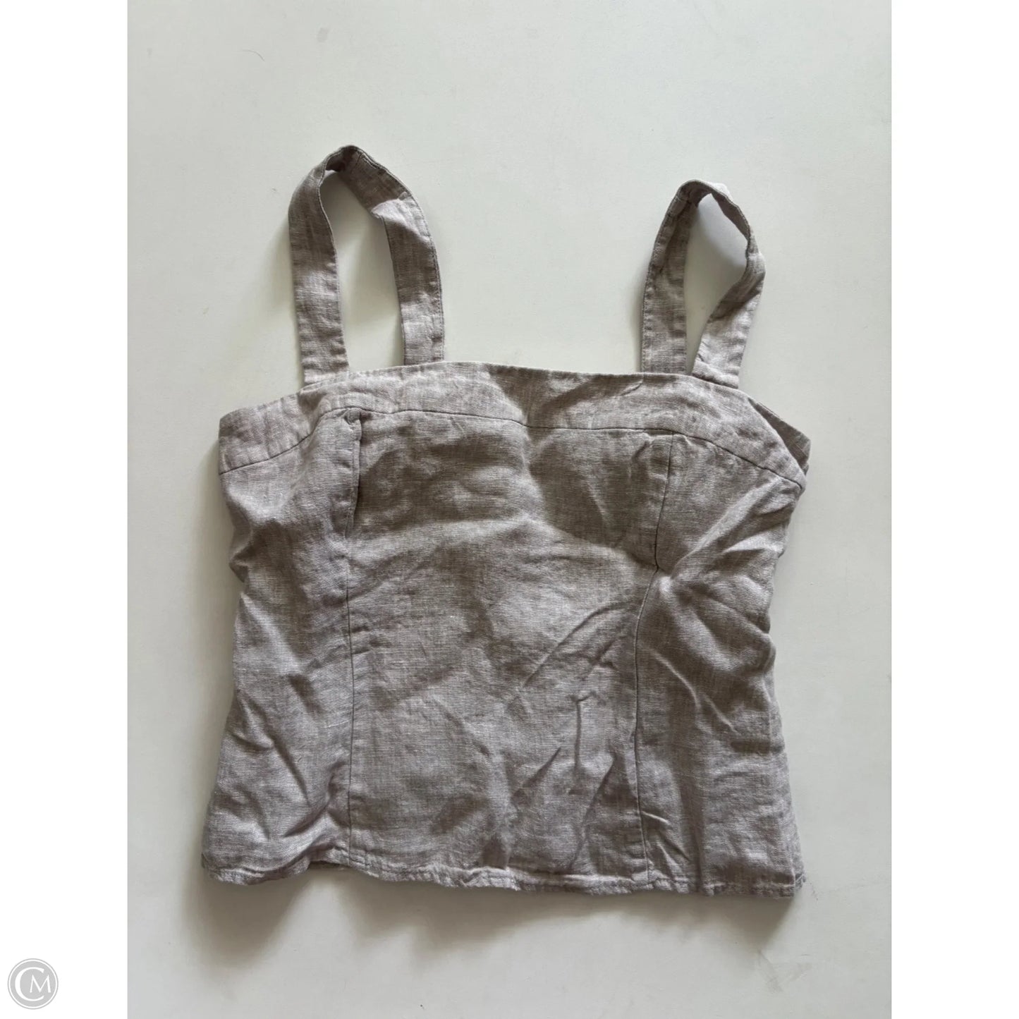 Tank Top By Quince In Tan, Size: M