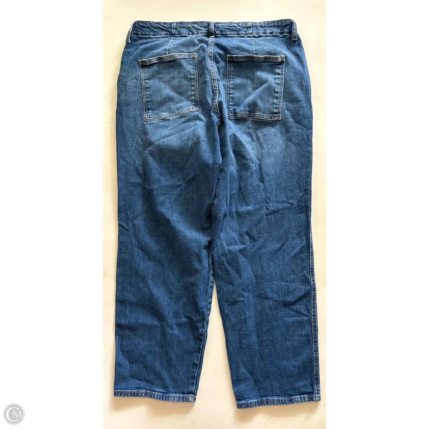 Jeans Straight By Old Navy In Blue, Size: 18