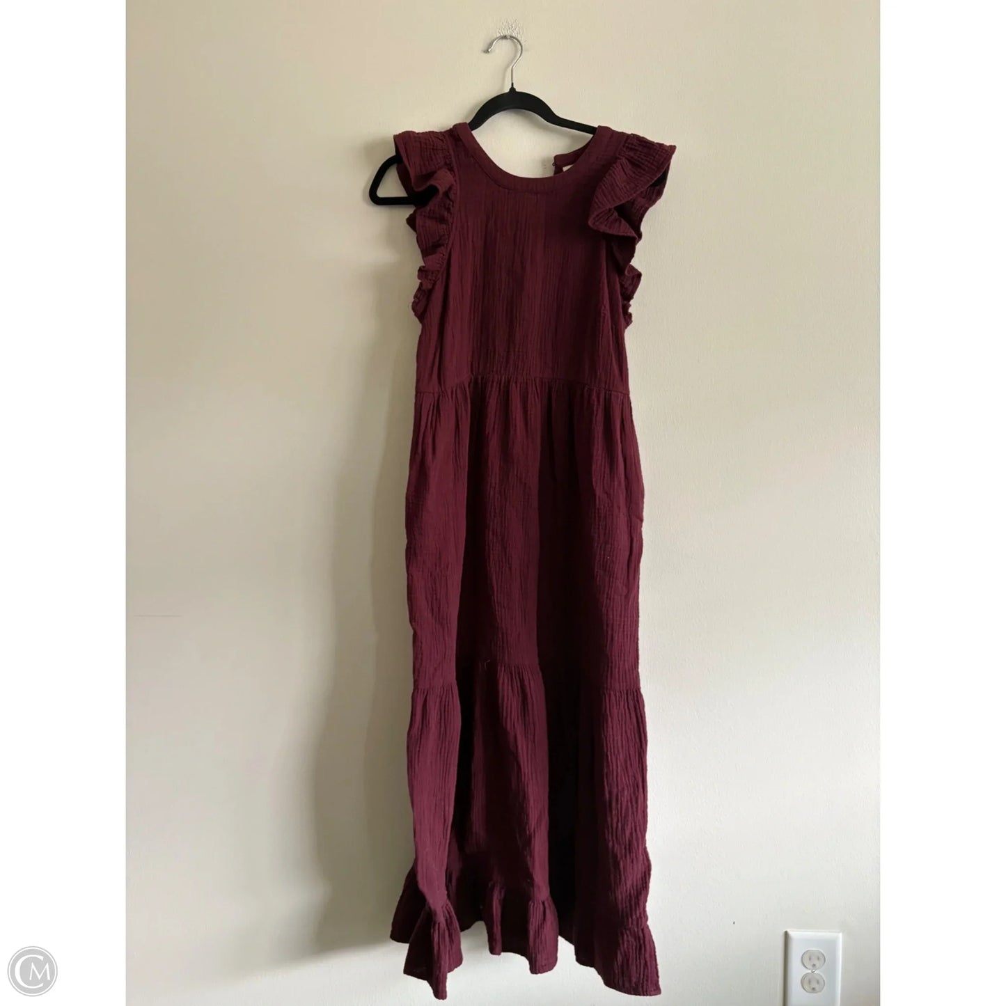 Dress Casual Maxi By Universal Thread In Maroon, Size: S
