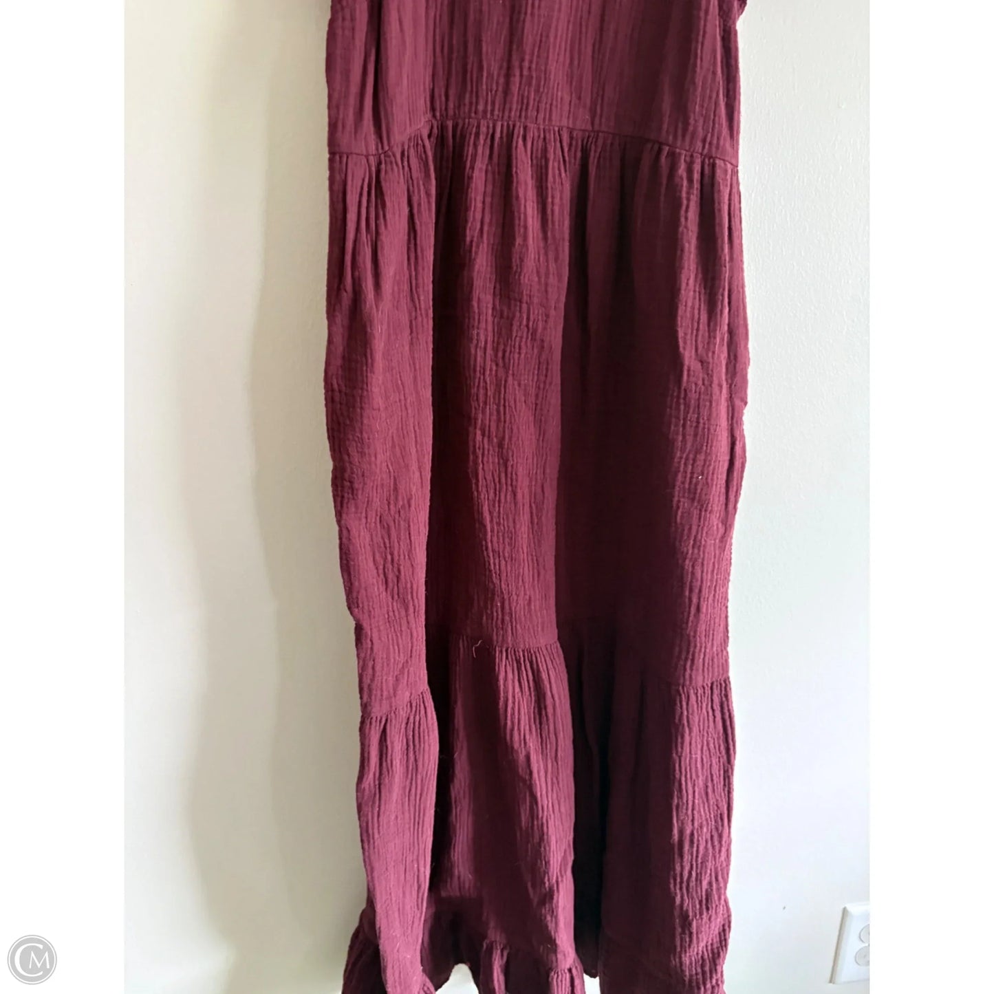 Dress Casual Maxi By Universal Thread In Maroon, Size: S