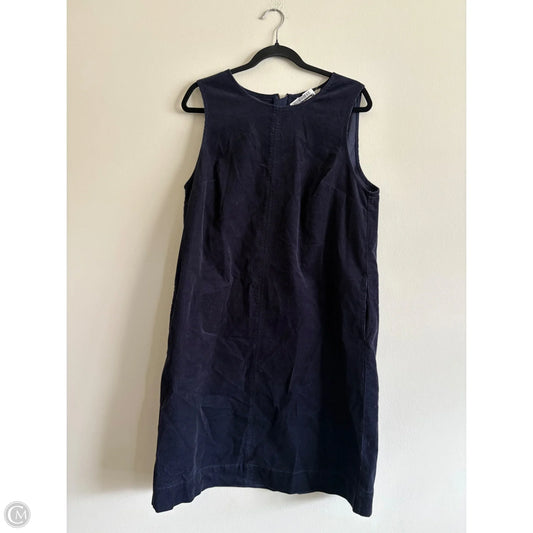 Dress Casual Midi By Boden In Navy, Size: 12