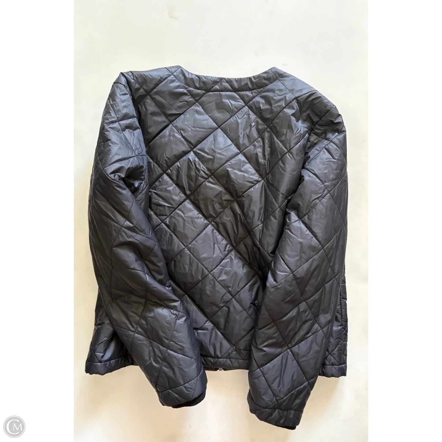 Jacket Puffer & Quilted By Loft In Black, Size: L