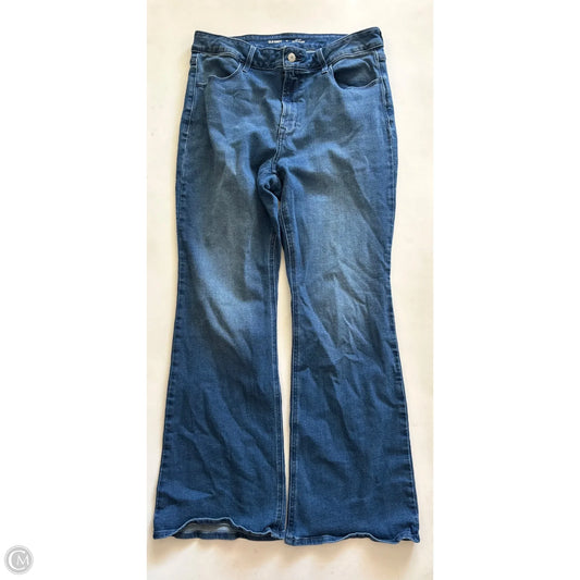 Jeans Flared By Old Navy In Blue, Size: 12