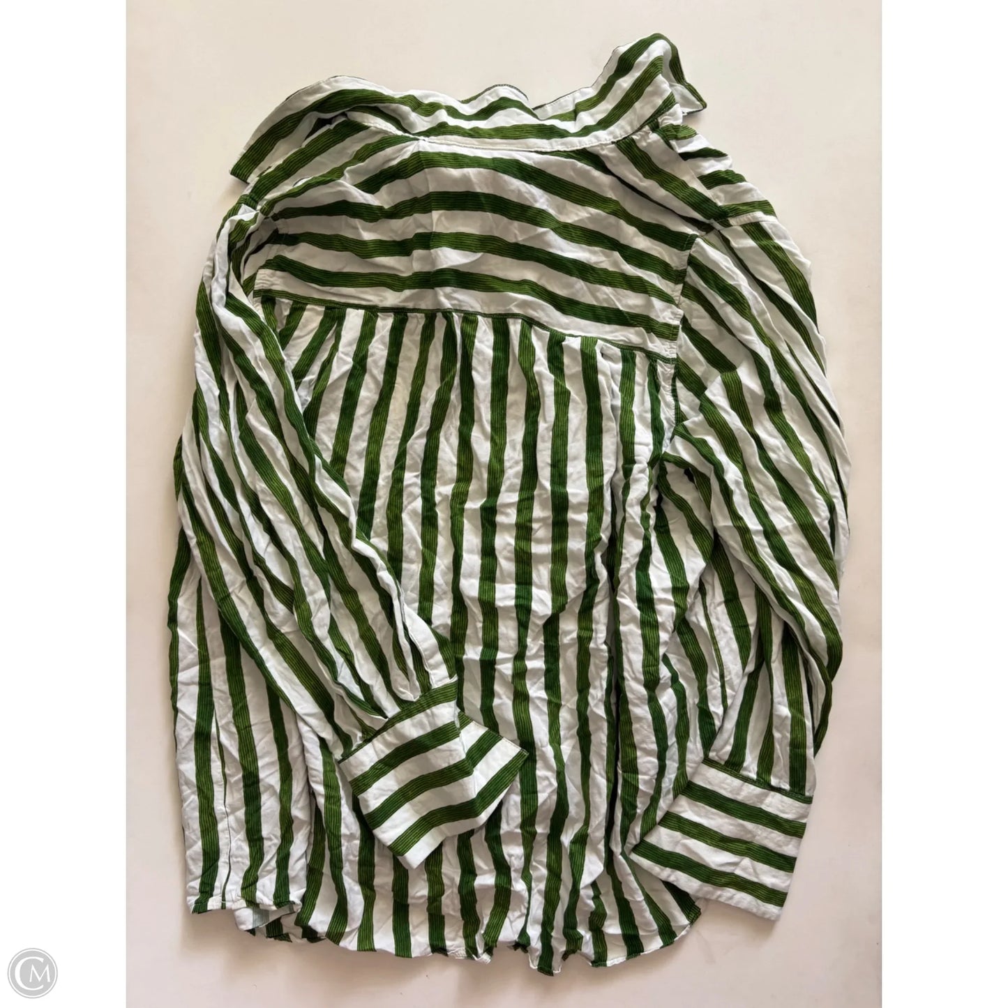 Top Long Sleeve By Lane Bryant In Striped Pattern, Size: 14