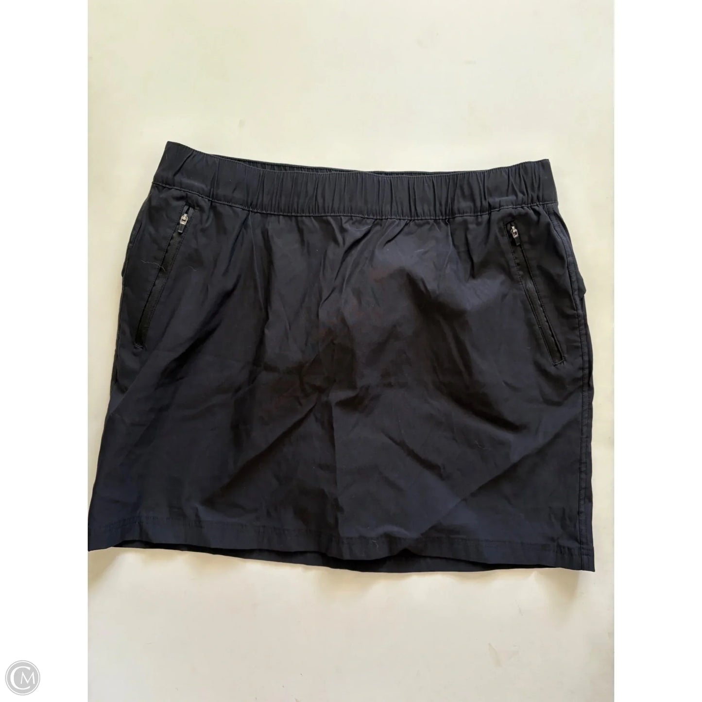 Skort By Eddie Bauer In Black, Size: 16
