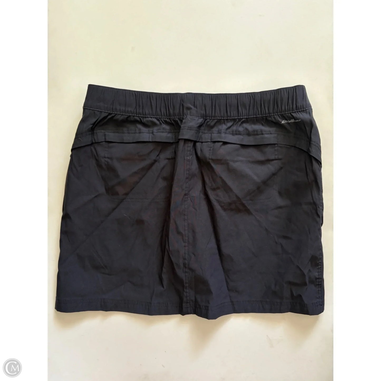 Skort By Eddie Bauer In Black, Size: 16