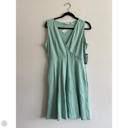 Dress Casual Midi By New York And Co In Green, Size: L