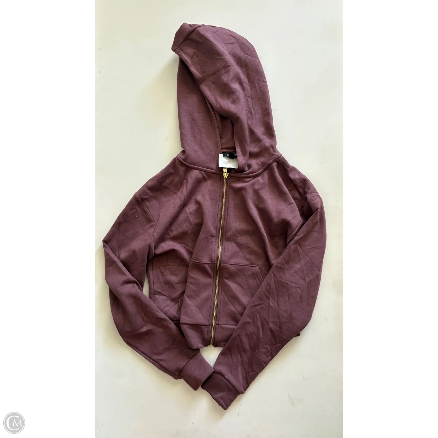 Athletic Jacket By Express In Purple, Size: Xs